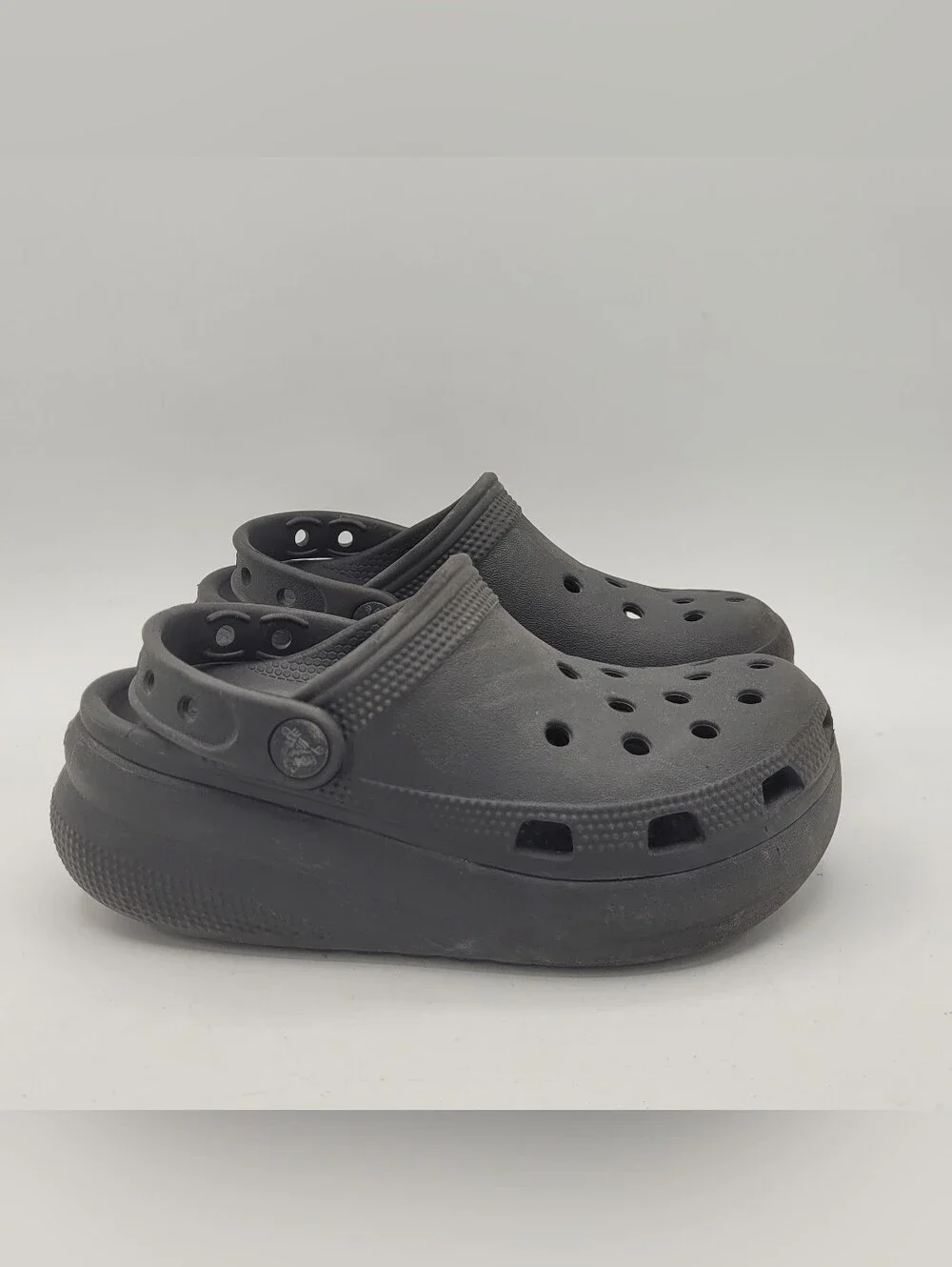 Crocs Black Platform Clogs Size 13
